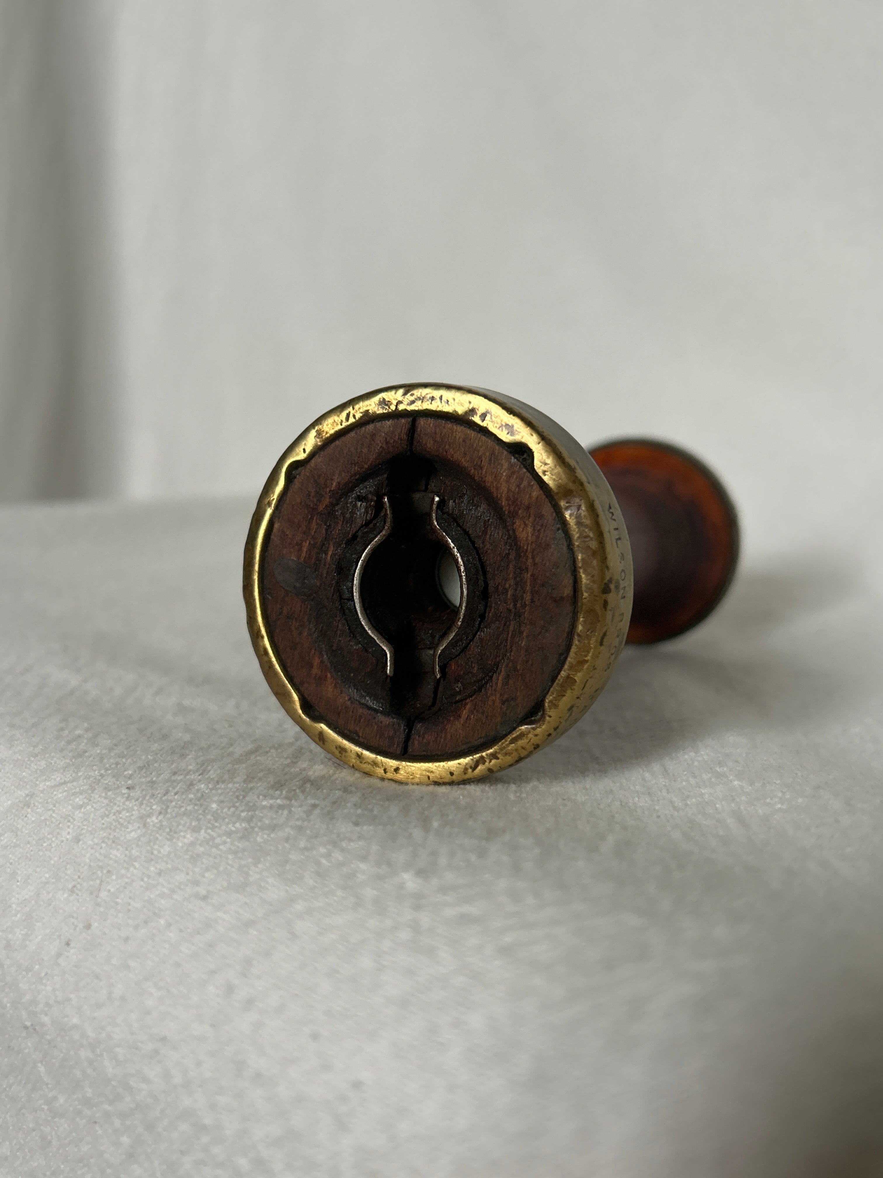 Wooden Bobbin Sand Hourglass Timer