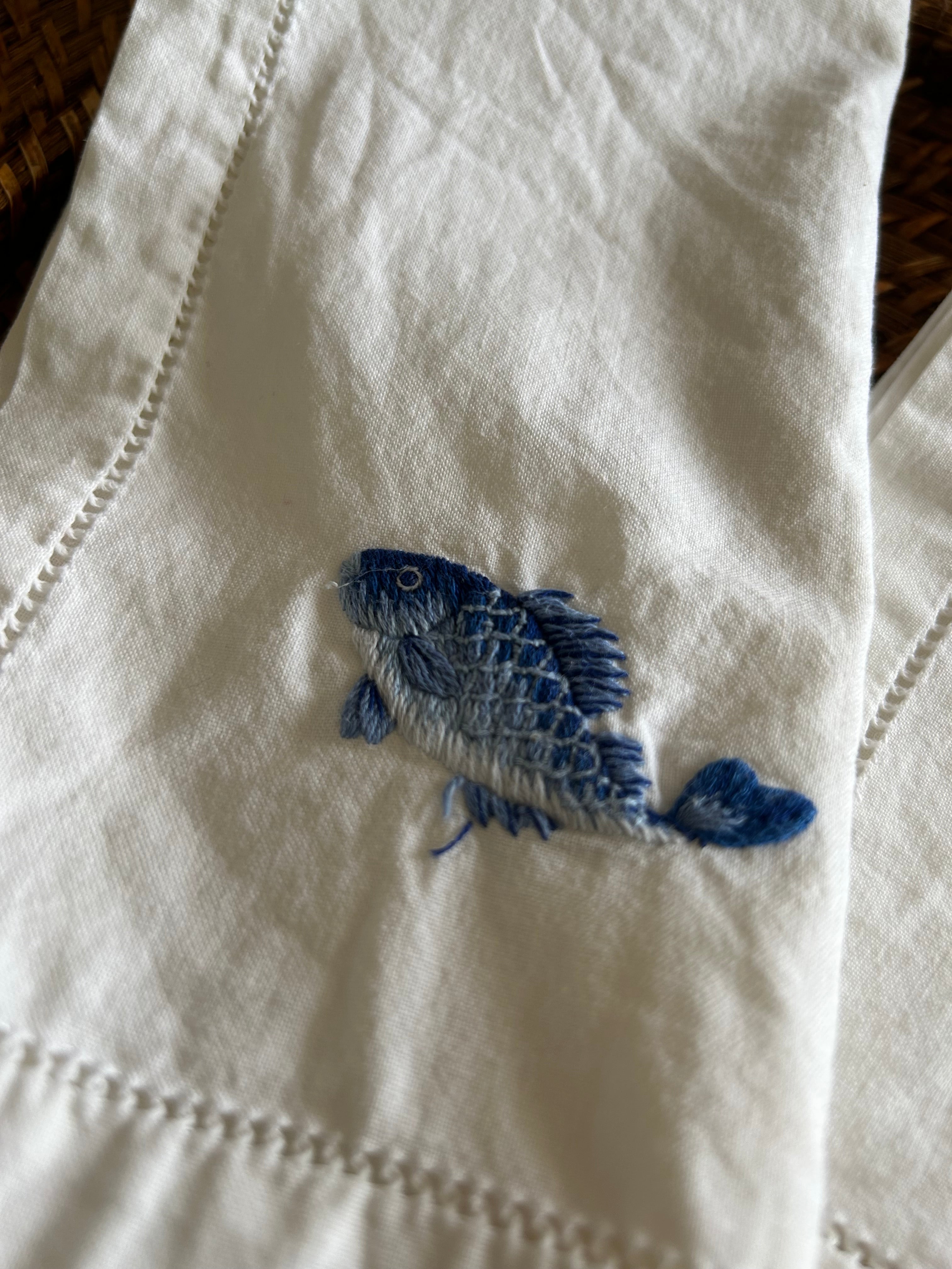 Preloved Set of Two Sibona Marina Napkins