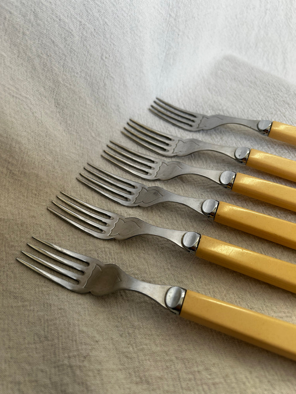 Set of 6 1910-1920s Forks