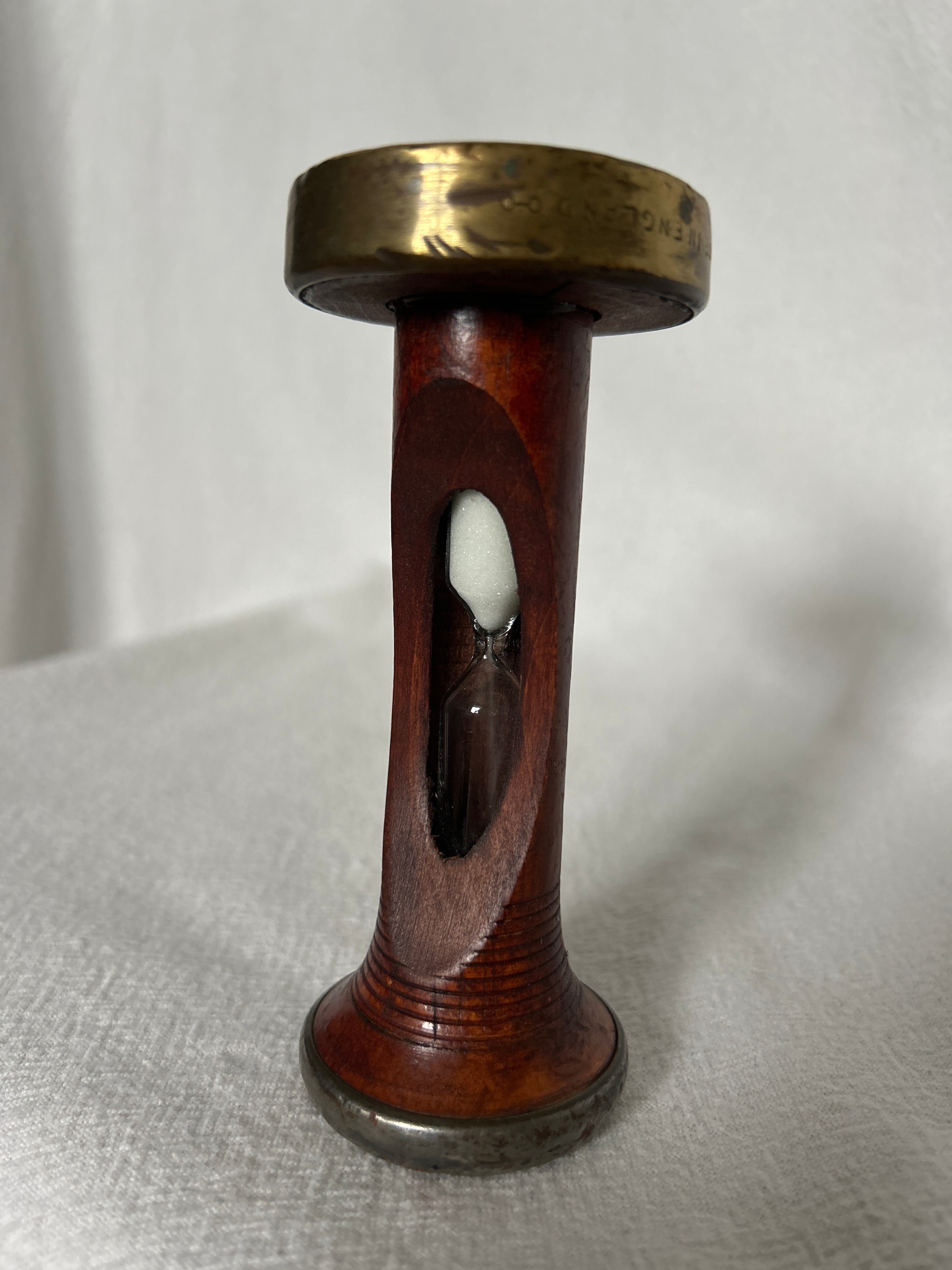 Wooden Bobbin Sand Hourglass Timer