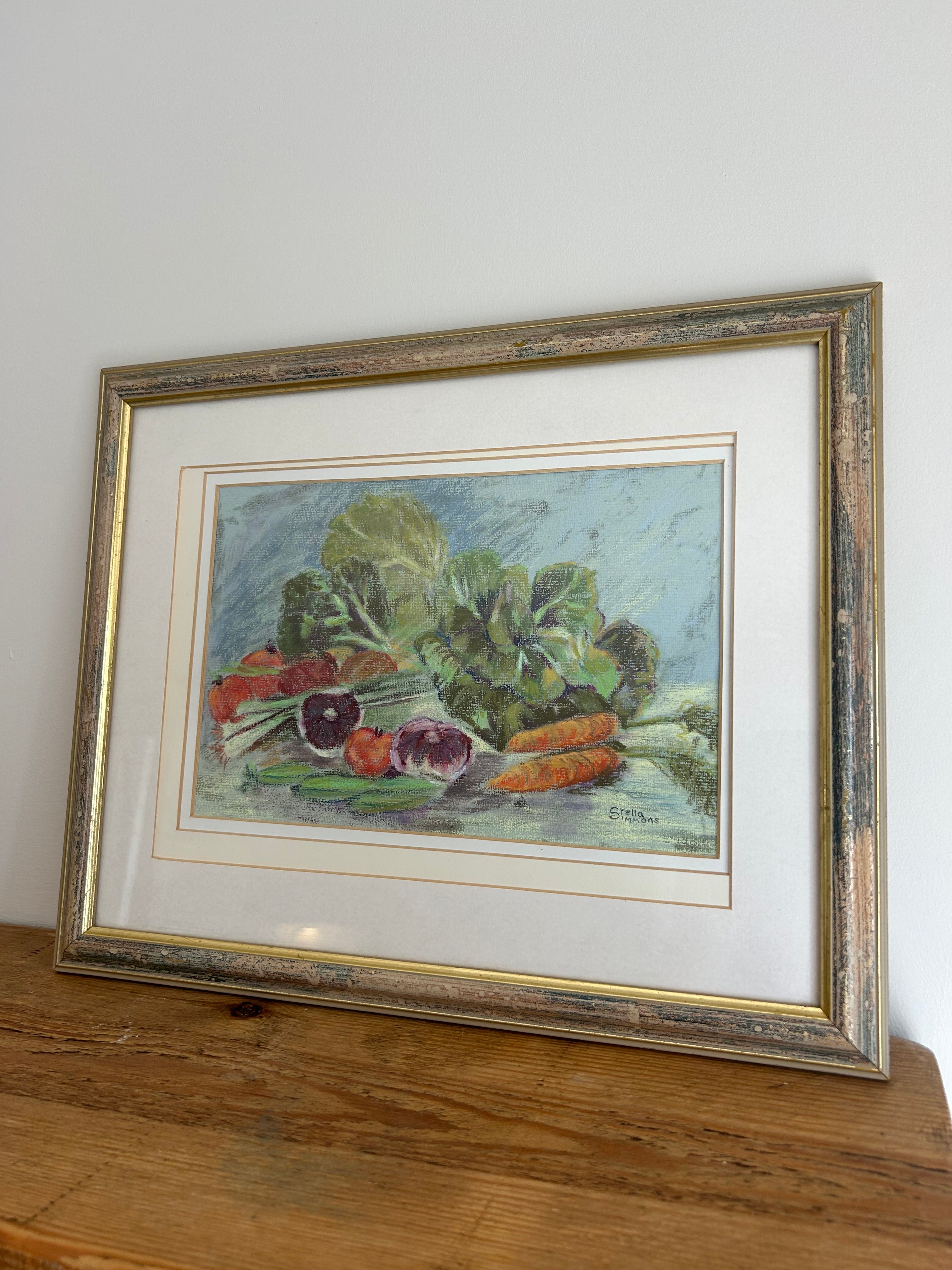 Vegetable Still Life Oil Painting