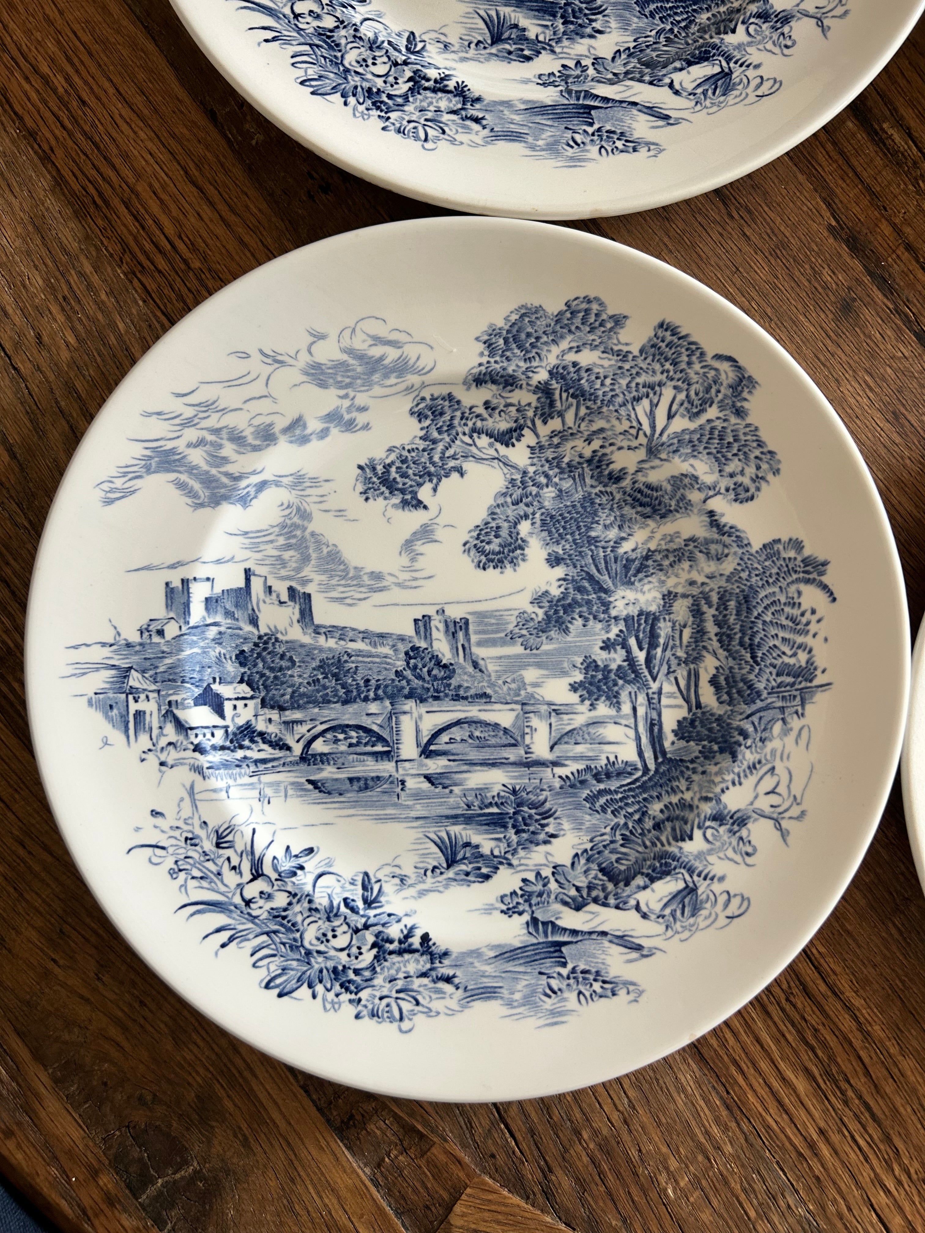 Enoch Wedgwood & Co. Countryside Set of 4 Plates