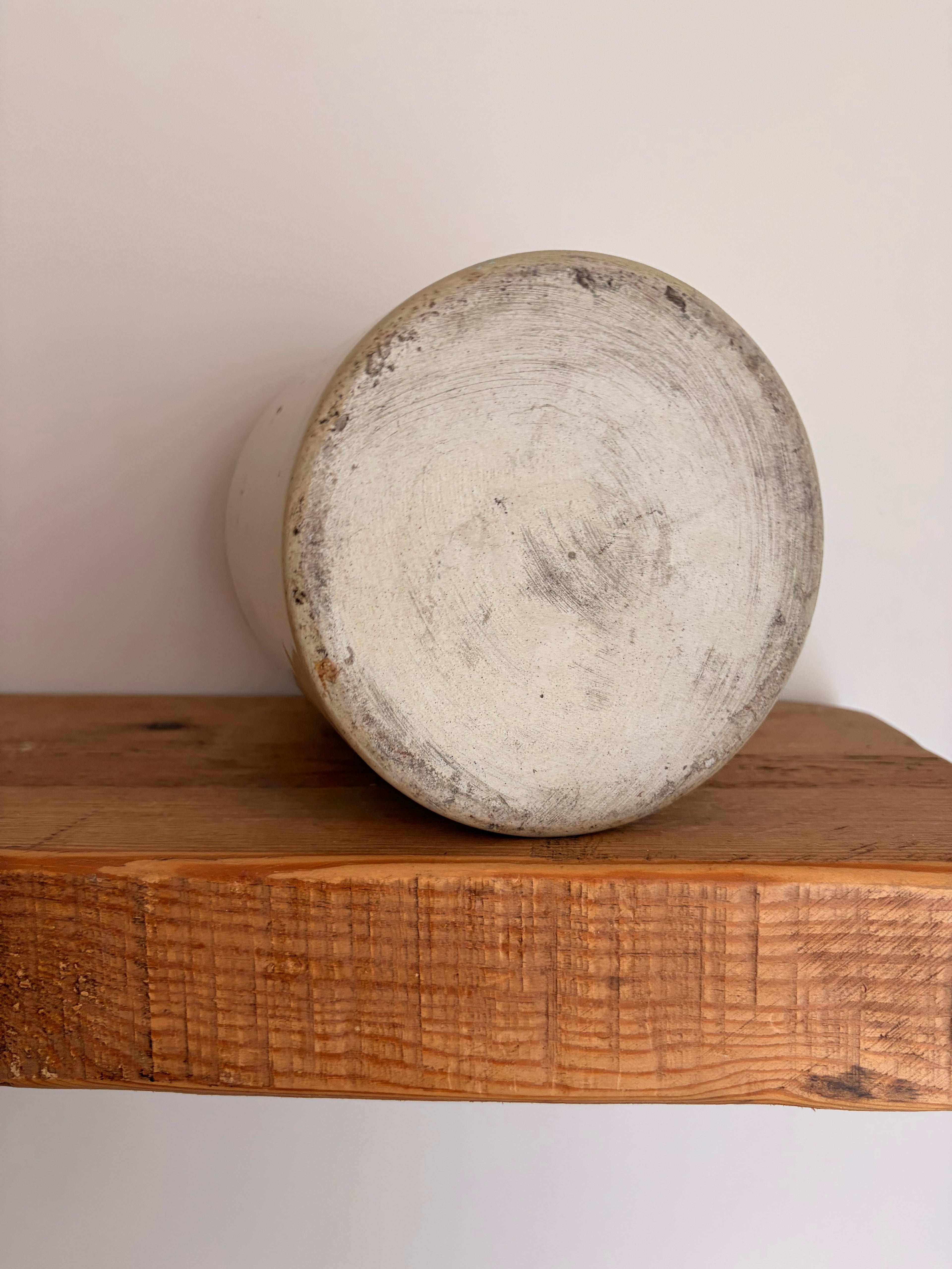 Antique Two-Tone Stoneware Crock Jar