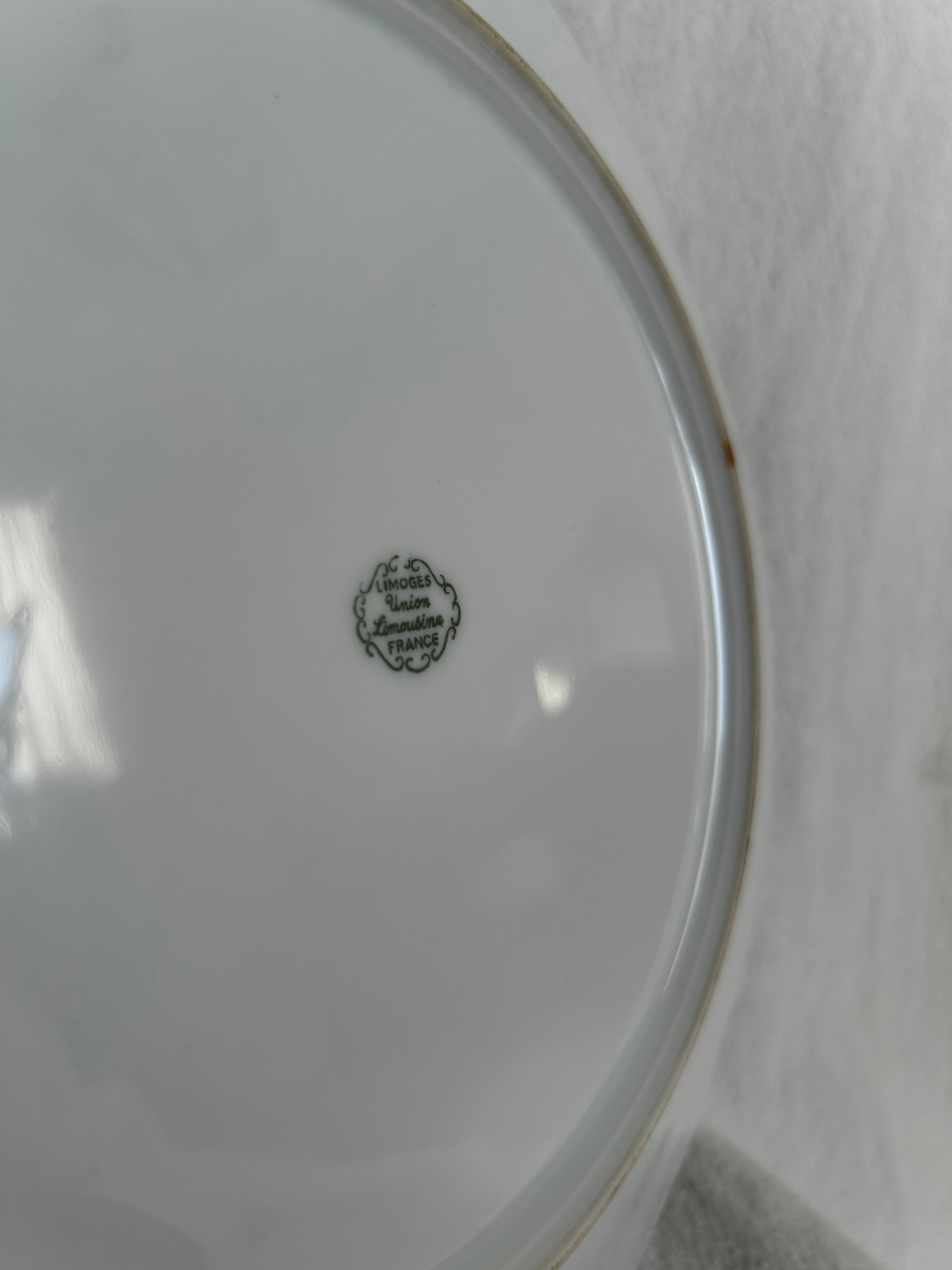 L’Hotel de Ville Criel Blue & White French Plate