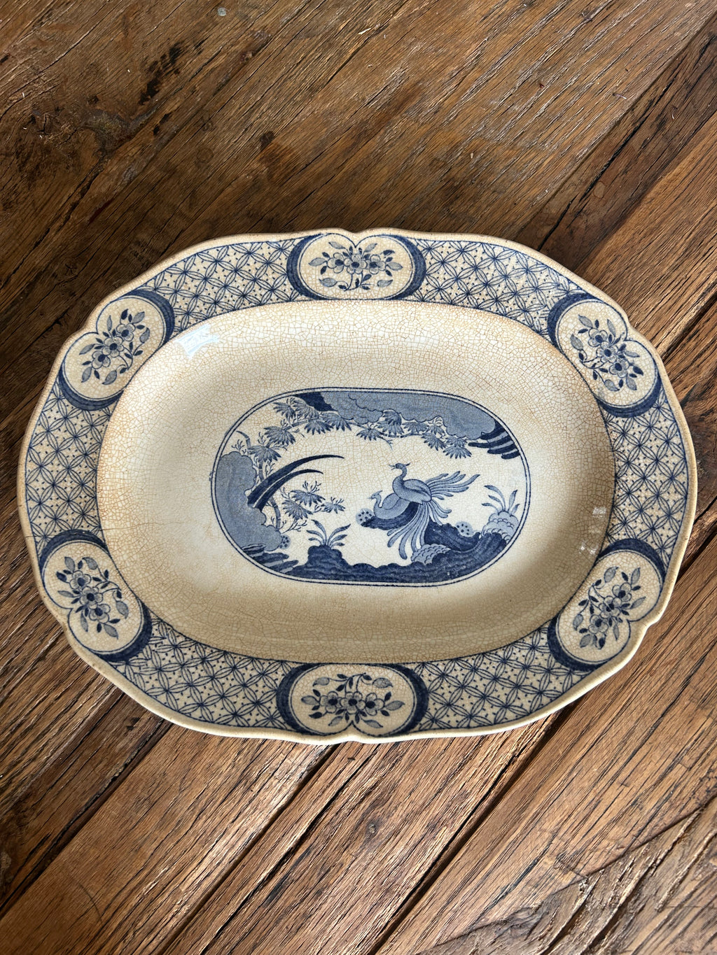Antique Furnivals Old Chelsea Serving Plate
