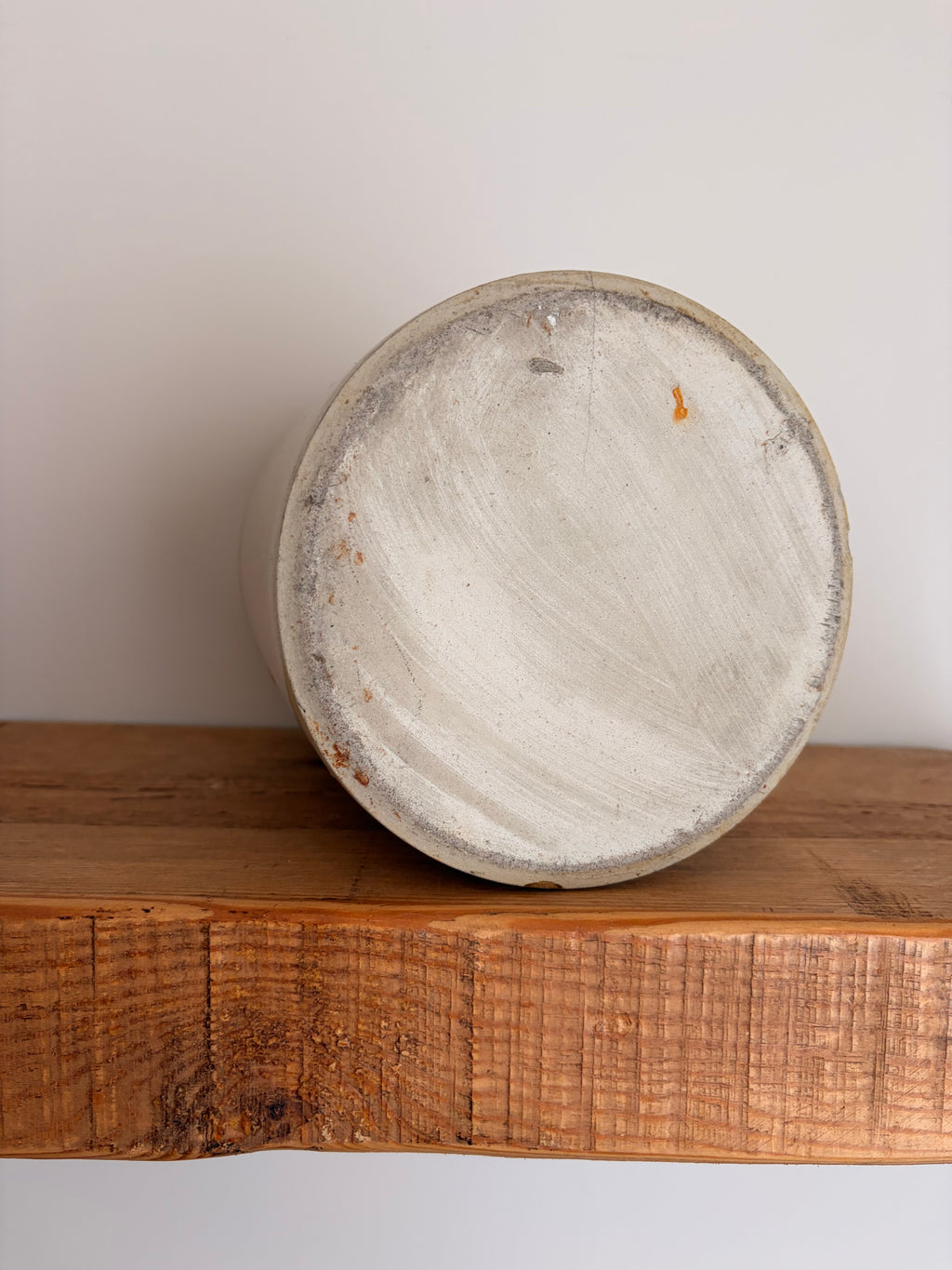 Antique Two-Tone Stoneware Crock Jar