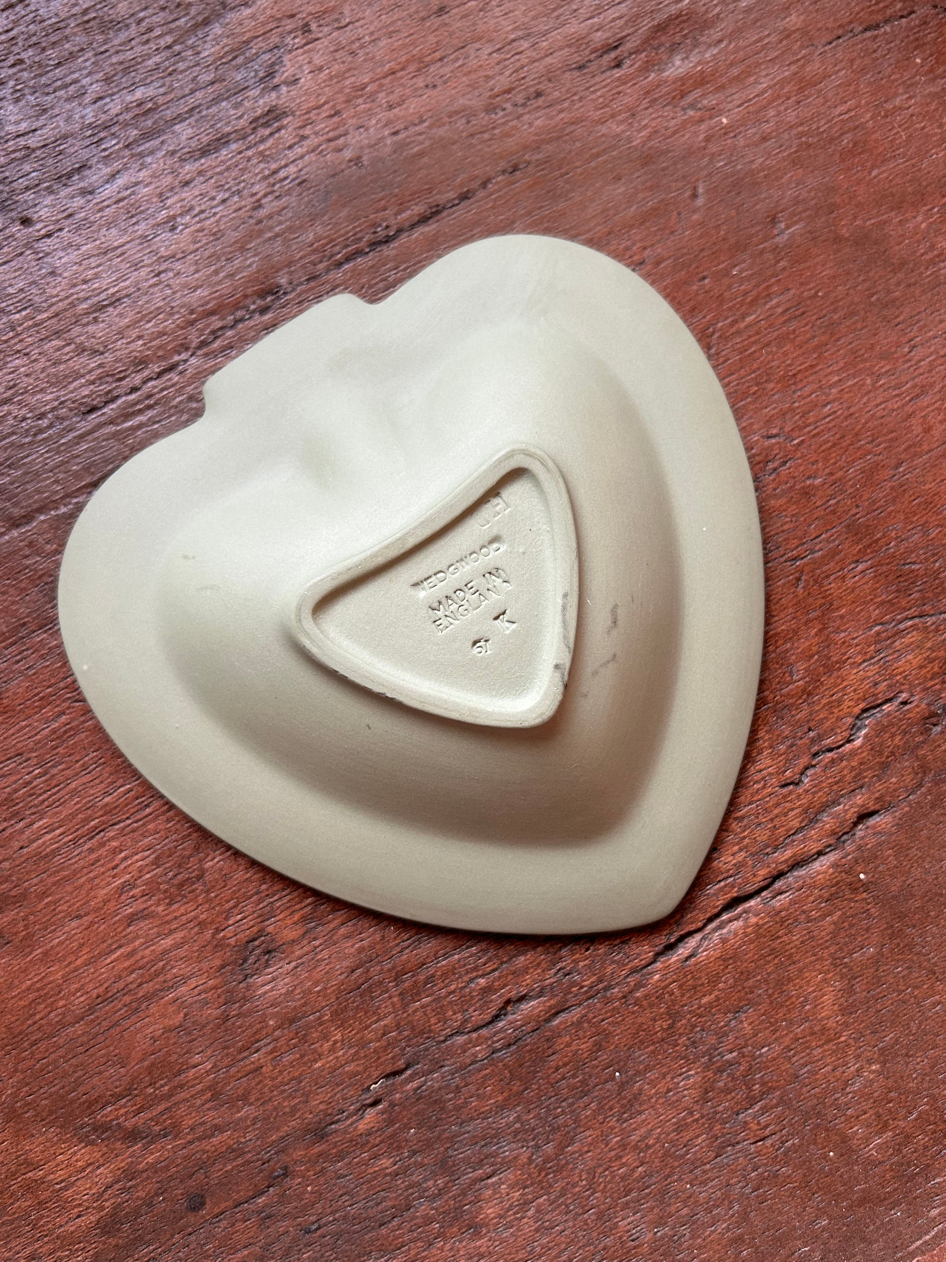 Wedgwood Jasperware Green Spade Pin Tray