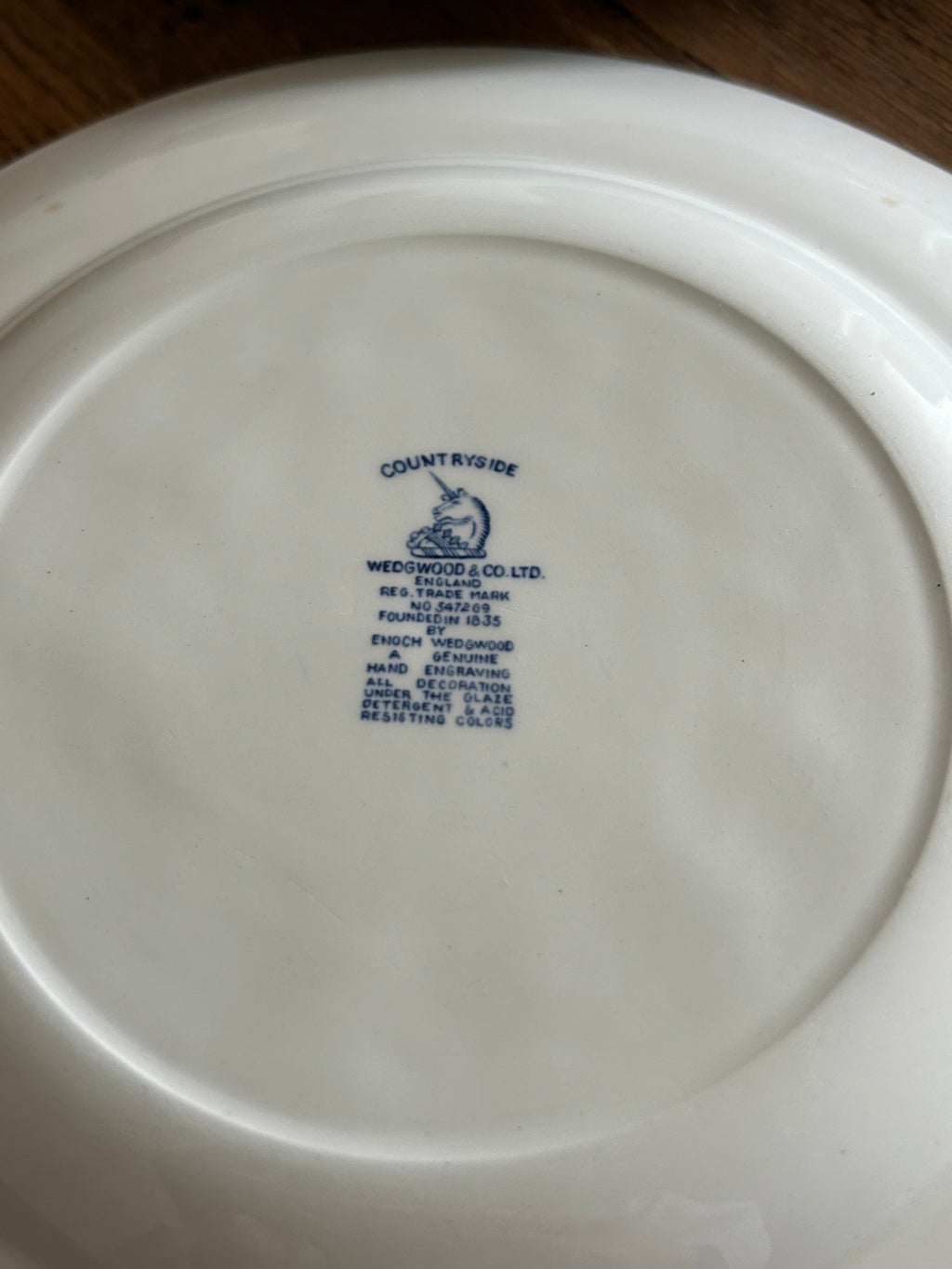 Enoch Wedgwood & Co. Countryside Set of 4 Plates
