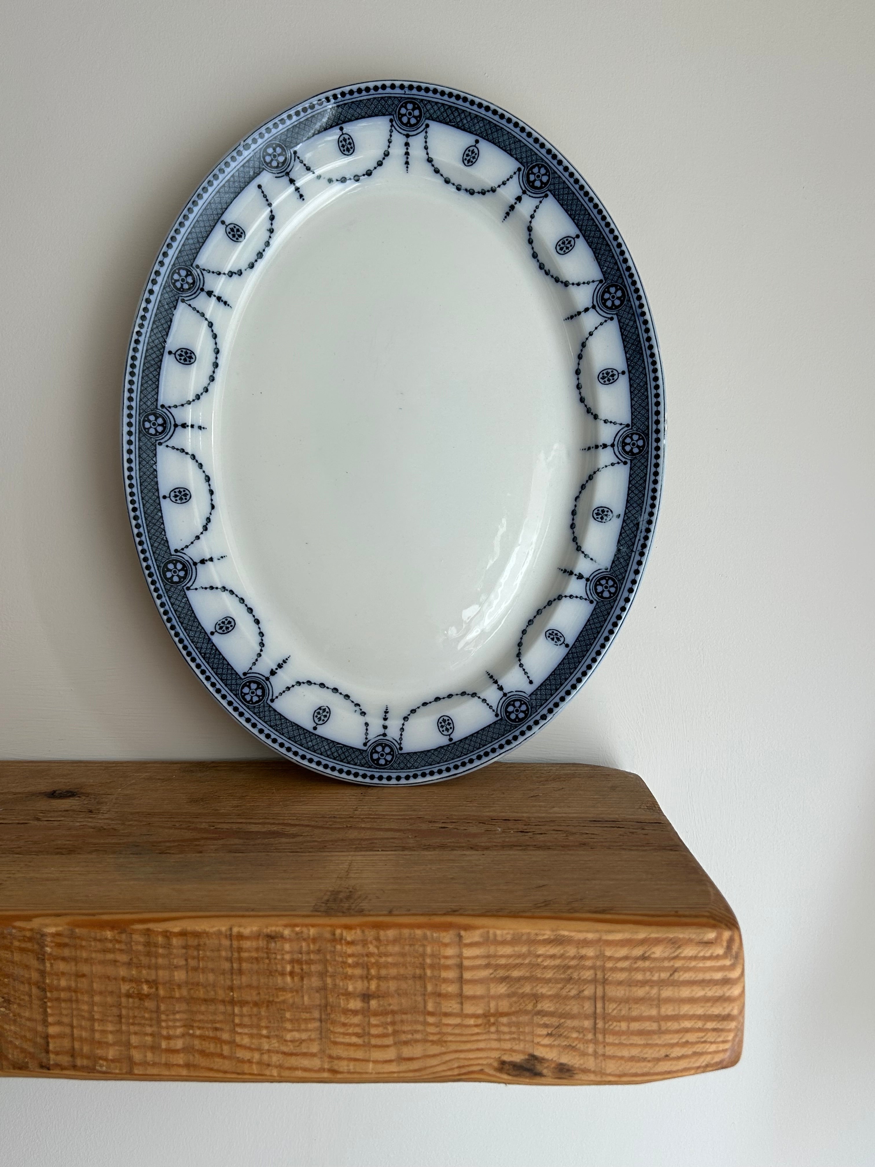 Antique Wood & Sons Venice Large Platter 1915
