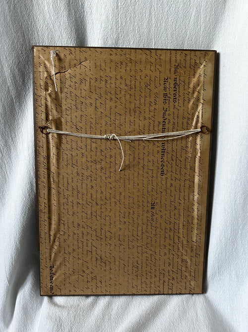 Framed Vanity Fair Polo Player Neil Haig Portrait