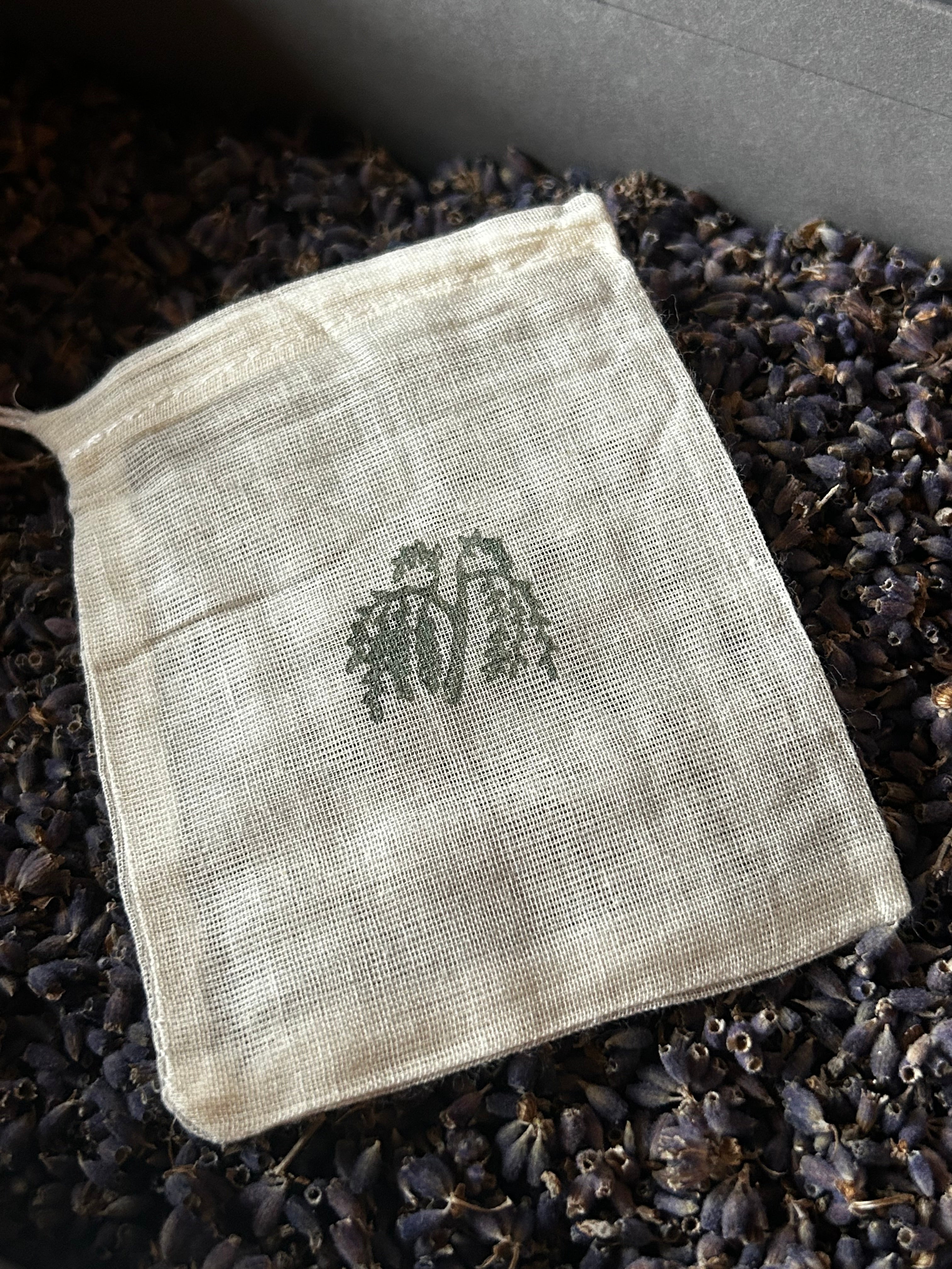 Hand-printed Lavender Filled Bags