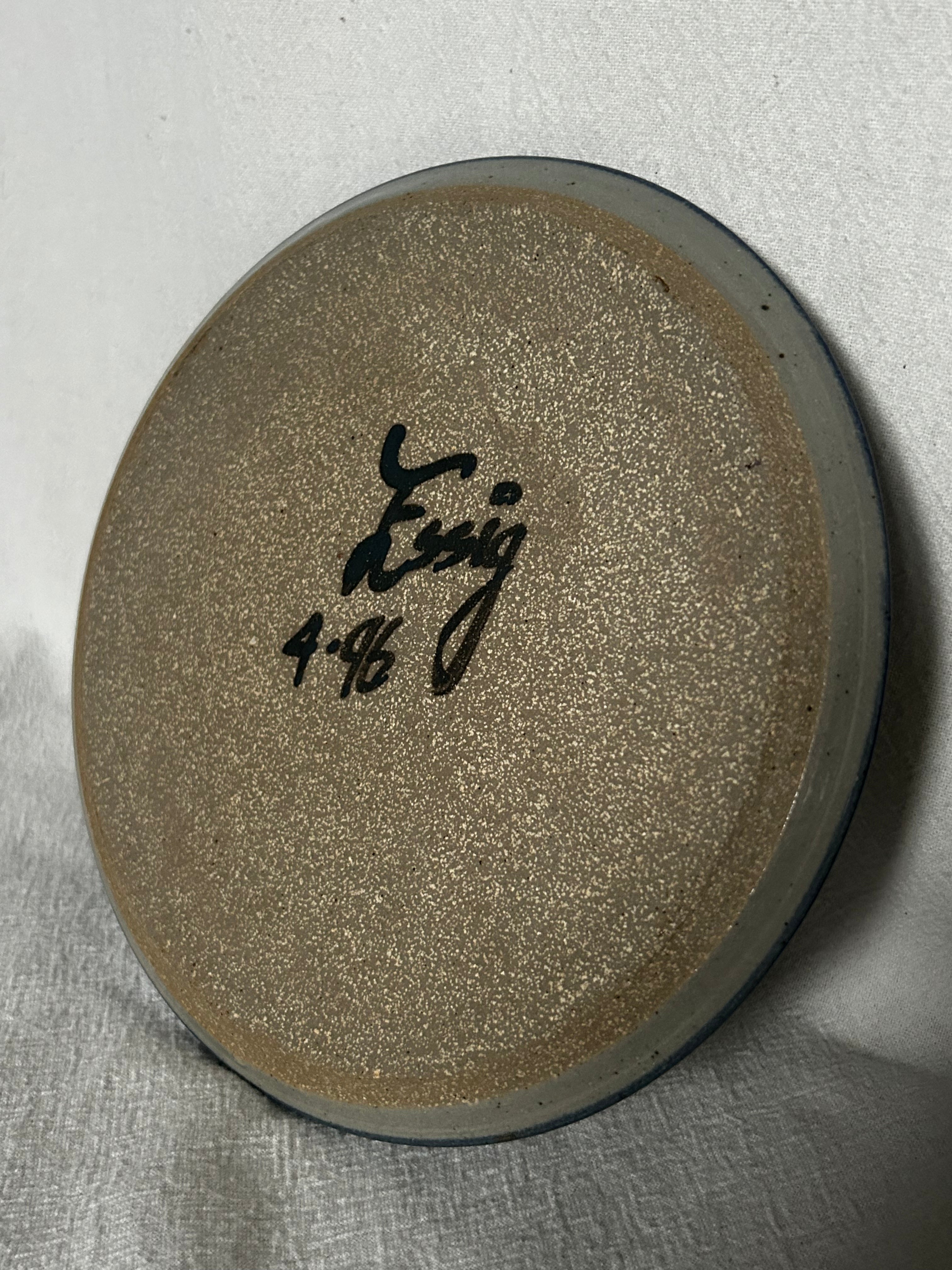 Savannah GA Hand-painted Plate 1996