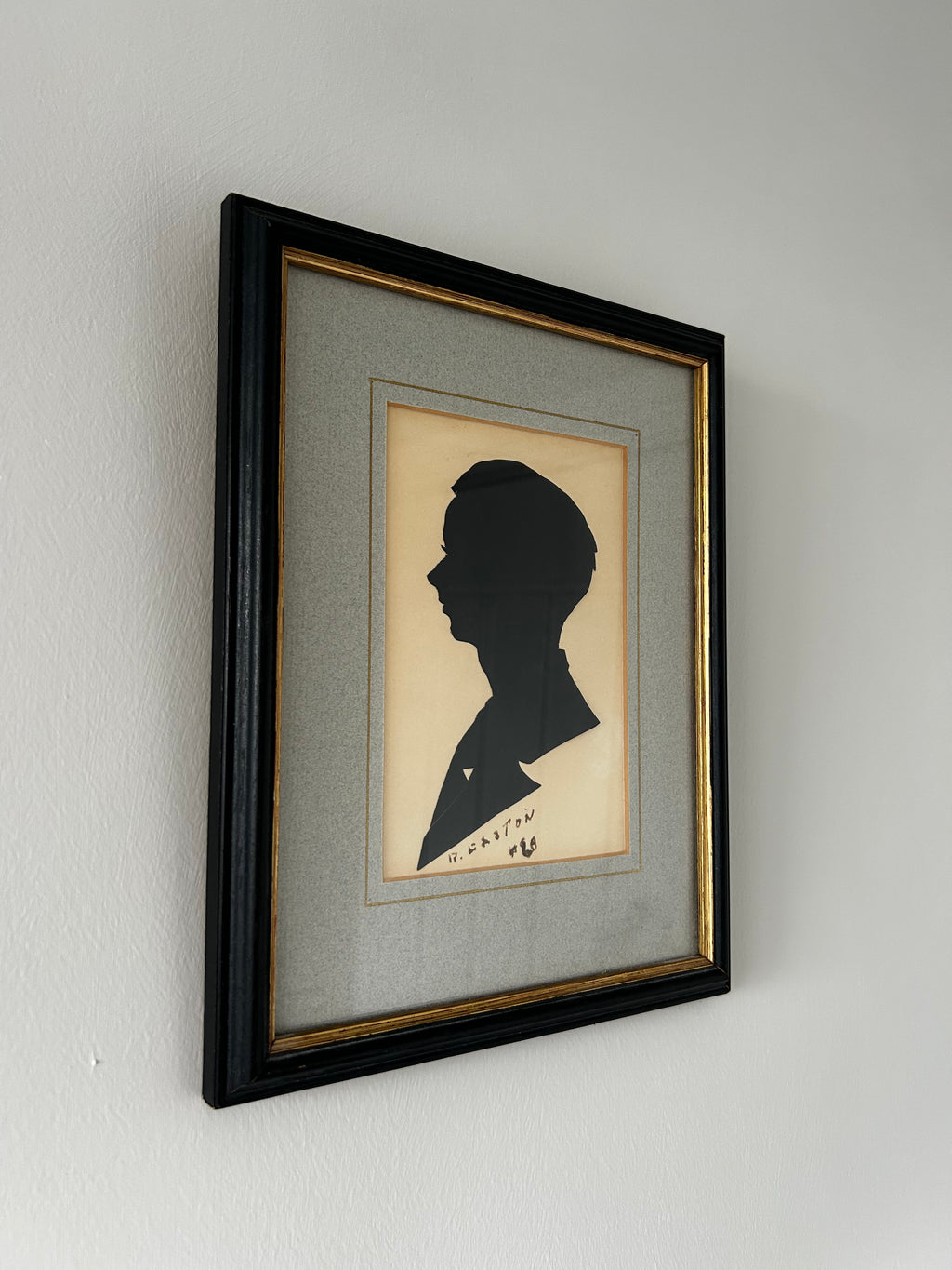 Framed Silhouette Portrait